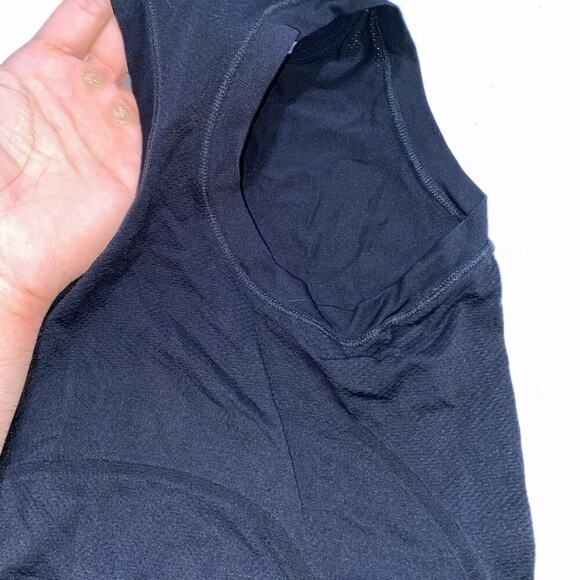 Athleta Black Tank Top with Zip Front Golf Shirt | Sz XS - Picture 4 of 4